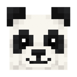 Minecraft panda face